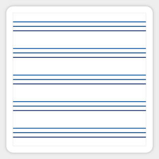 Nautical Stripes Sticker